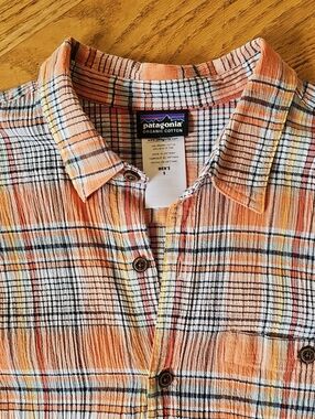 Patagonia Cotton Gauze Button Down Shirt